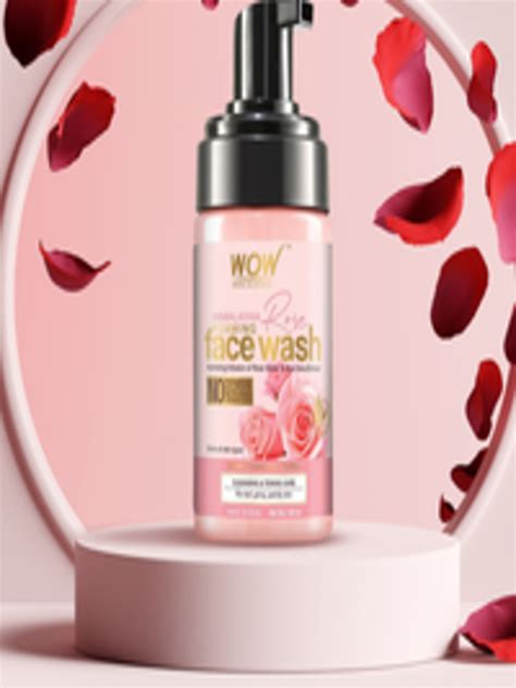 Buy Wow Skin Science Unisex Himalayan Rose Foaming Face Wash 100 Ml