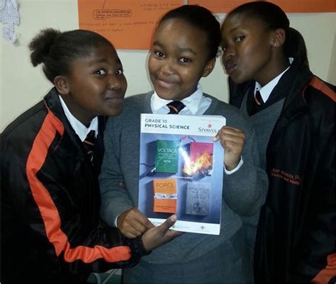 Learners With Textbook Siyavula Education Flickr