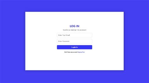 How To Create Responsive Login Form Using Html And Css Youtube