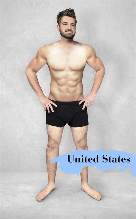 How The ‘ideal Male Physique Looks Around The World National