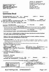 Pictures of Can I Refinance With A Quit Claim Deed