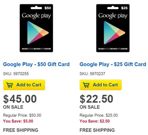 Buy or send google play gift cards online & download games, apps, movies, & much more! Extreme Couponing Mommy: HOT DEALS on Google Play Gift Cards at Best Buy
