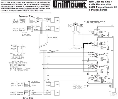 Wiring Diagram For Western Unimount Plow