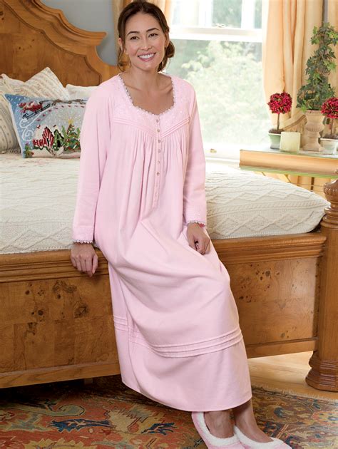 eileen west fairy tale flannel nightgown night gown cotton night dress flannel nightgown