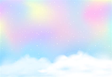 Rainbow Pastel Blurred Sky Background 1418778 Vector Art At Vecteezy