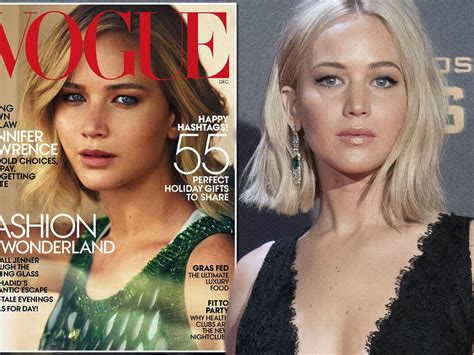 Jennifer Lawrence Vogue Cover Telegraph