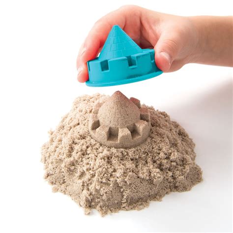 Песок кинетический Kinetic Sand с лотком песочницей 6037447 купить в