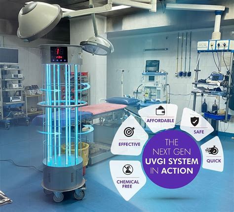 Ultraviolet Germicidal Irradiation Surface Disinfection System