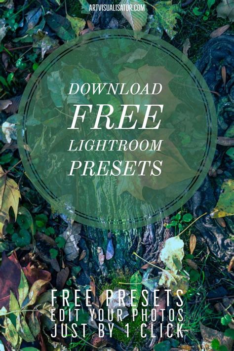 They can also help you to achieve looks and effects that you may not know how to accomplish from scratch. Free Presets for Adobe Lightroom, Lightroom Presets ...