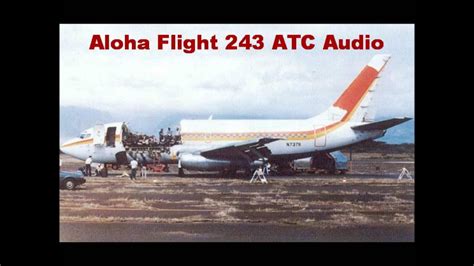 Aloha airlines flight 243 (aq 243, aah 243) was a scheduled aloha airlines flight between hilo and honolulu in hawaii. Aloha Airlines Flight 243 Boeing 737 1988 Aircraft ...