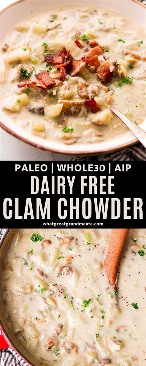Whole30 Clam Chowder Paleo Aip Option Artofit