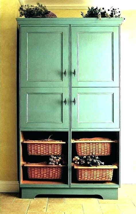 Stand alone kitchen pantry can meet all of your needs for storage that cannot be stored in refrigerator. Google Image Result for http://architectureshome.co/wp ...