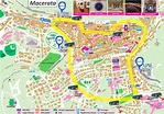 Macerata Tourist Map - Ontheworldmap.com