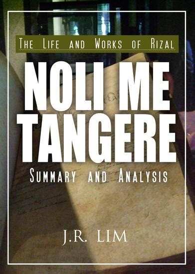 ⭐ Brief Summary Of Noli Me Tangere What Are The Summary Of Noli Me