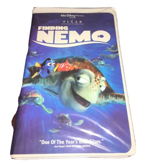 Finding Nemo Vhs Pixar Clamshell Vhs Video Tape Movie Eur