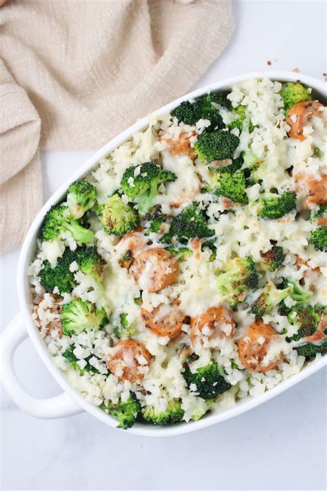Cauliflower Rice Bake This Easy And Healthy Baked Casserole Can Be