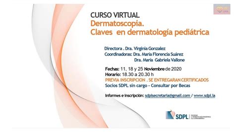 Curso Virtual Dermatoscopia Claves En Dermatología Pediátrica Youtube