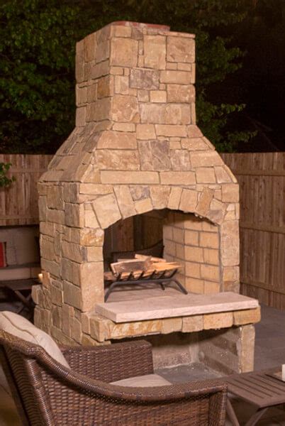 Outdoor Fireplace Kit Standard Series For Easy Installation
