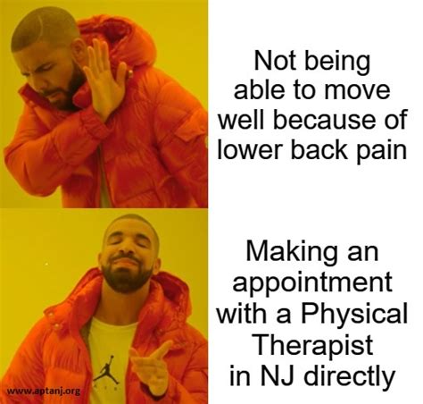 Nj Pt Memes American Physical Therapy Association Of New Jersey