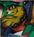 Tiger In Jungle By Franz Marc Print