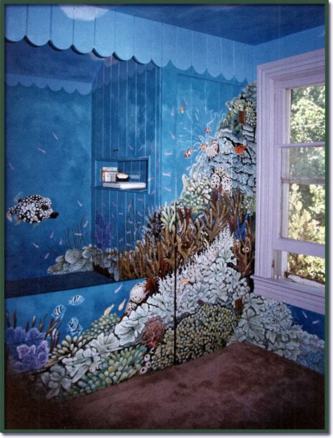 Aquarium Room Wall Mural