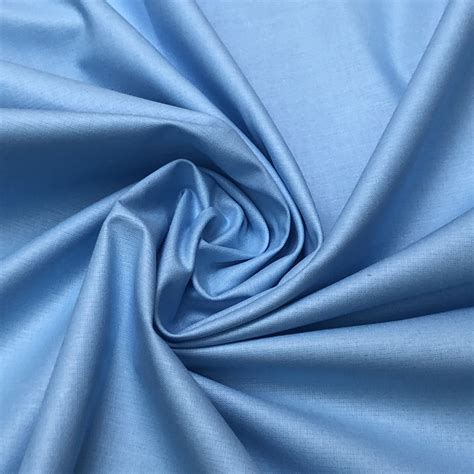 Plain Blue 100 Cotton Fabric Wide Roll 160cm Wide Etsy