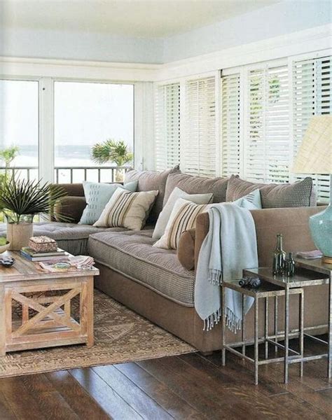85 Cozy Coastal Living Room Decorating Ideas Beige Living Rooms