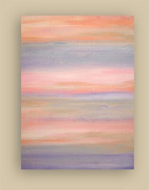 An Abstract Painting With Pink Purple And Blue Colors