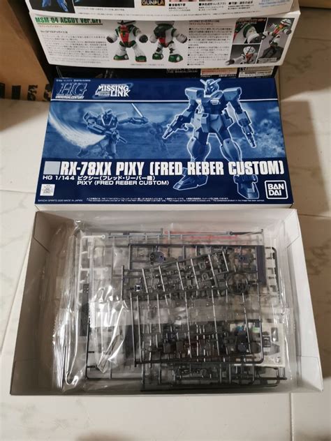 P Bandai Rx Xx Pixy Gundam Fred Reber Custom Hobbies Toys Toys