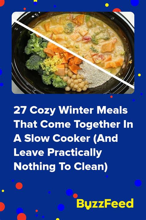 27 Cozy Winter Meals That Come Together In A Slow Cooker And Leave