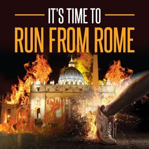 Its Time To Run From Rome The Herald Of Hope