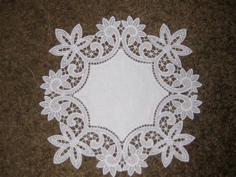 Quilted With Love Machine Embroidered Doilies