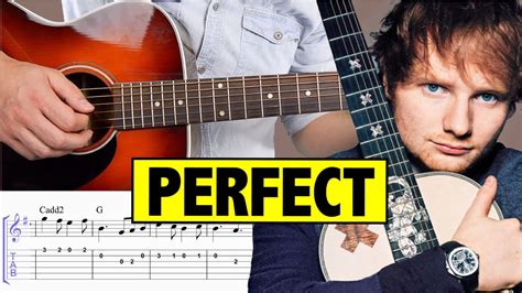 Ed Sheeran Perfect Guitar Tutorial Acordes Chordify