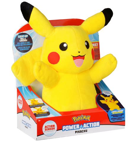 Pokémon Pikachu En Peluche Interactif Power Action Toys R Us Canada