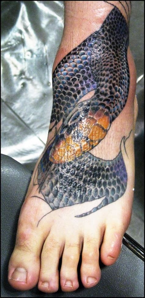 Realistic Snake Scale Tattoos Black Snake Tattoo Snake Tattoos