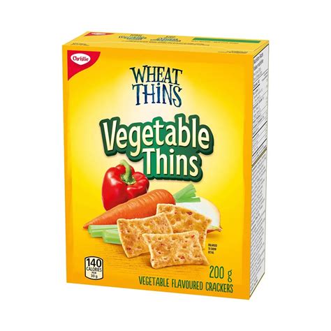 Buy Wheat Thins Vegetable Thins Crackers 200g Online South Asian Central