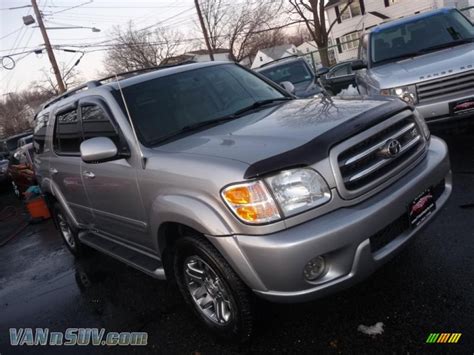 2003 Toyota Sequoia Limited 4wd In Silver Sky Metallic Photo 22