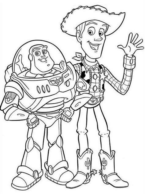 Woody Bullseye Coloring Pages