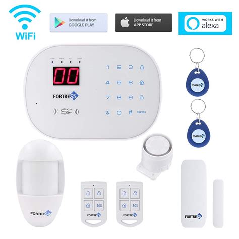 Fortress App Controlled Updated S03 Landline Security Alarm System