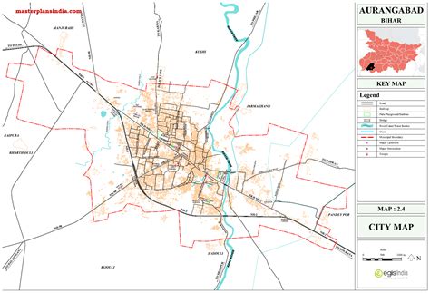 Aurangabad City Map Pdf Download Master Plans India