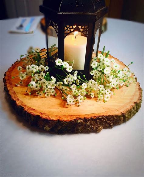 Set Of 10 12 Inch Wood Slices Wedding Centerpieces Wood Centerpieces