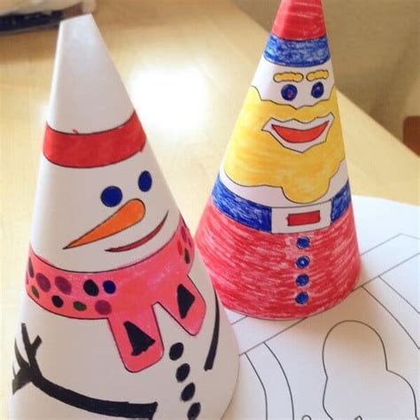 Basteln zu weihnachten macht viel spaß und bringt eltern und kinder zusammen. Bastelvorlage Schneemann und Nikolaus aka Weihnachtsmann ...