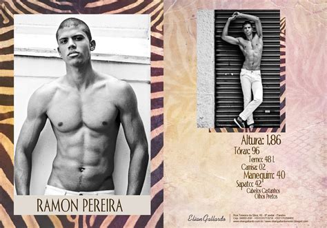 Showcard Elian Gallardo Ss 2012 Brazil Male Models