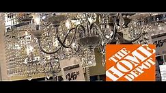 SHOP WITH ME @ Home Depot | Help me choose a new dining room light fixture!!!
