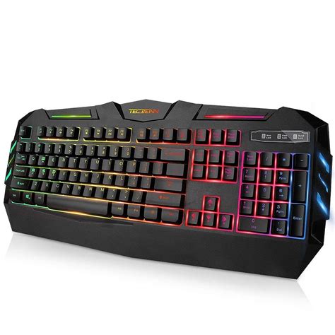 Buy Gaming Keyboard Uk Tecbean Suspension Mechanical Feeling Computer