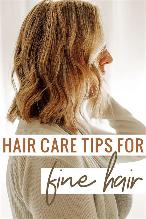 Hair Care Tips For Fine Hair Hair Care Hair Care Oil Fine Hair