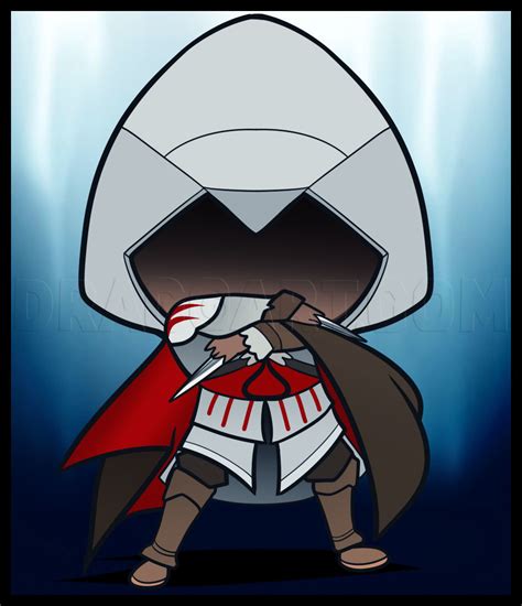 How To Draw Chibi Ezio Assassins Creed Step By Step Drawing Guide