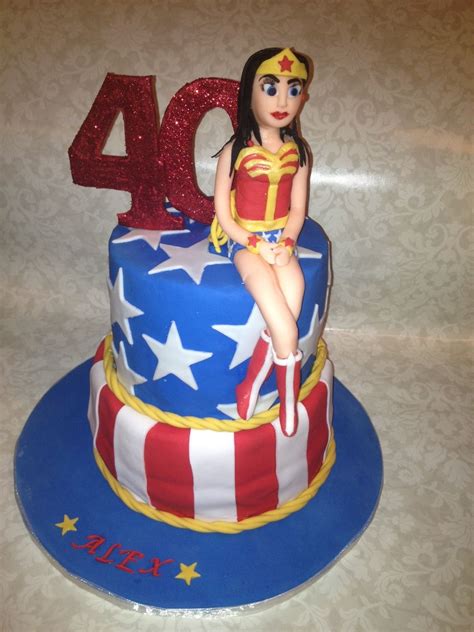 Wonder Woman Birthday Cake