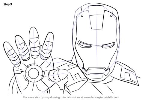 How to draw iron man mask and face step by step easy in this video we are going to learn how to draw an iron man mask and. Learn How to Draw Iron Man Face (Iron Man) Step by Step ...