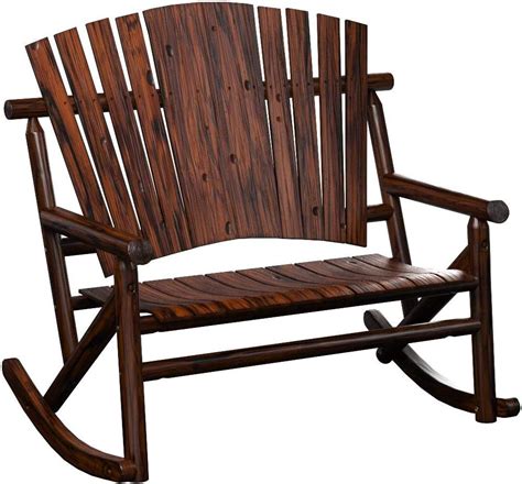 Leigh Country Tx 93866 Char Log Double Rocker Garden